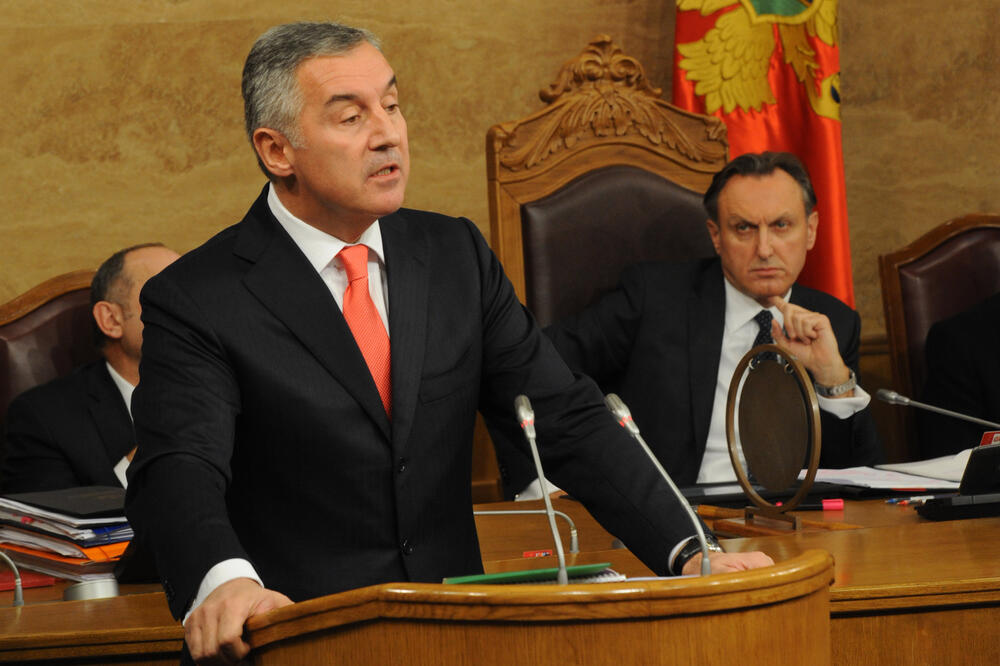 Milo Đikanović, Ranko Krivokapić, povjerenje Vladi, Foto: Savo Prelević