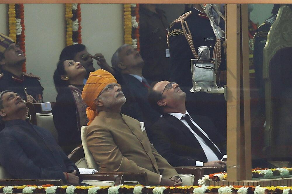 Fransoa Oland, Narendra Modi, Foto: Reuters