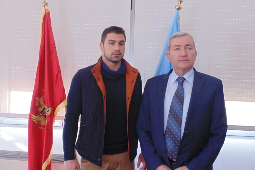 Vjekoslav Pasković i Ivan Novosel, Foto: Opština Tivat