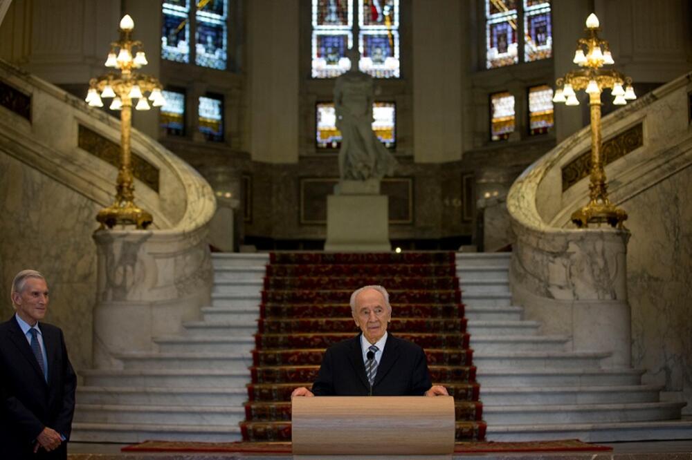 Šimon Peres, Foto: Beta/AP