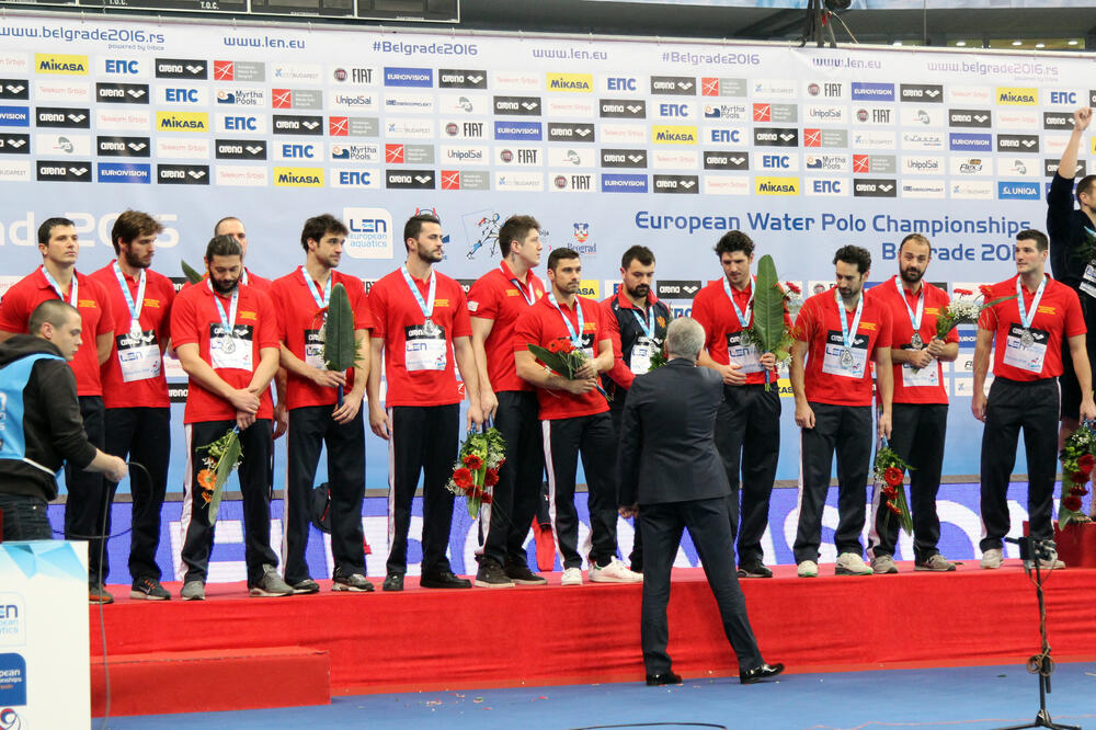 Crnogorski vaterpolisti, Foto: Filip Roganović