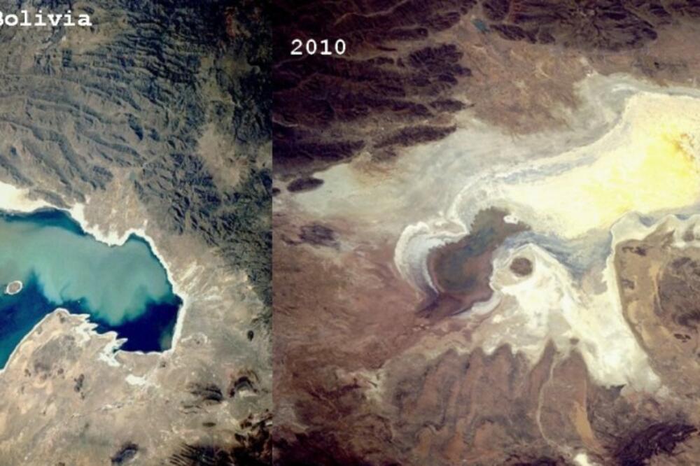 jezero Poopo, Foto: Lakescientist.com