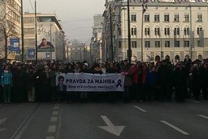 U Sarajevu održana mirna "šetnja za Mahira"