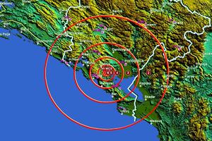 Zemljotres od 3,1 Rihtera kod Cetinja
