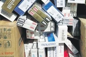 Na kamionskoj  pijaci oduzet alkohol i cigarete