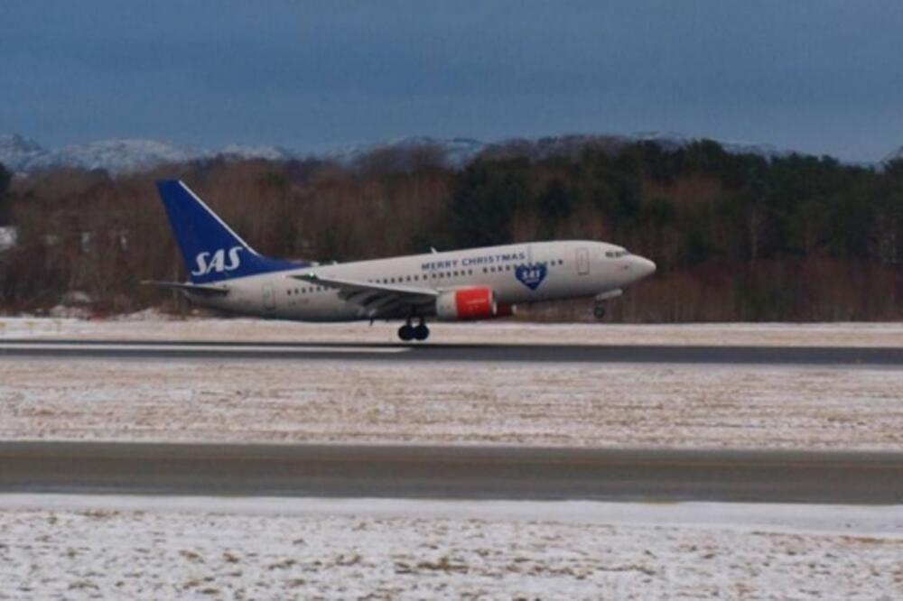 SAS avion, Foto: Twitter