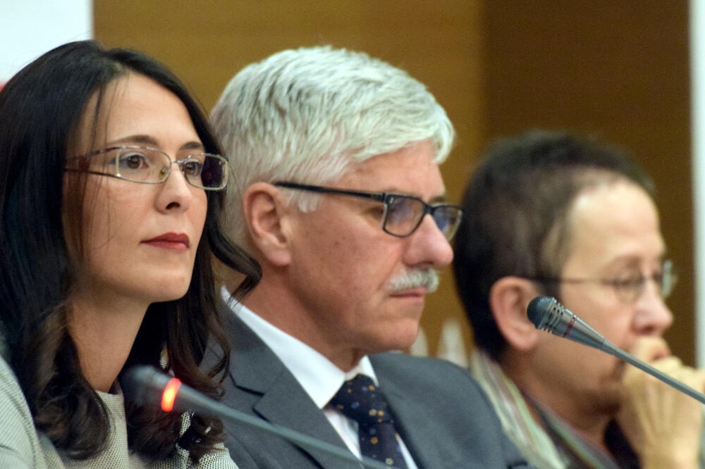 Mitja Drobnič, Vanja Ćalović, Gudrun Štajnaker, Foto: Boris Pejović