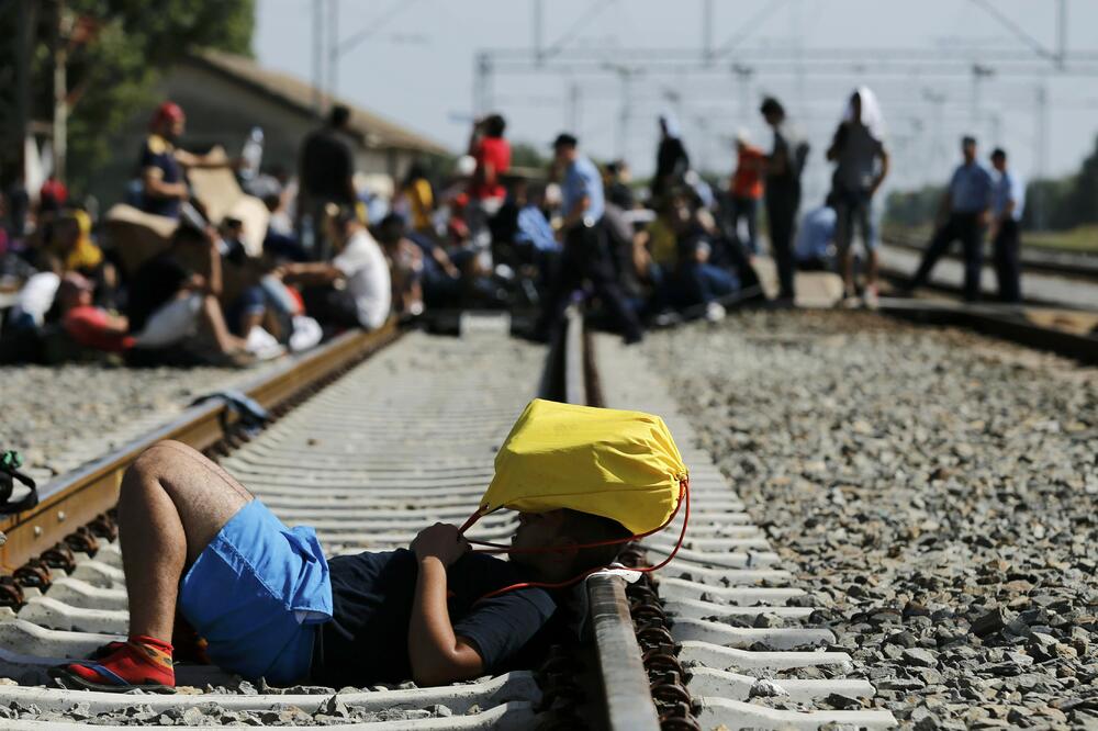 Izbjeglice, migranti Tovarnik Hrvatska, Foto: Reuters