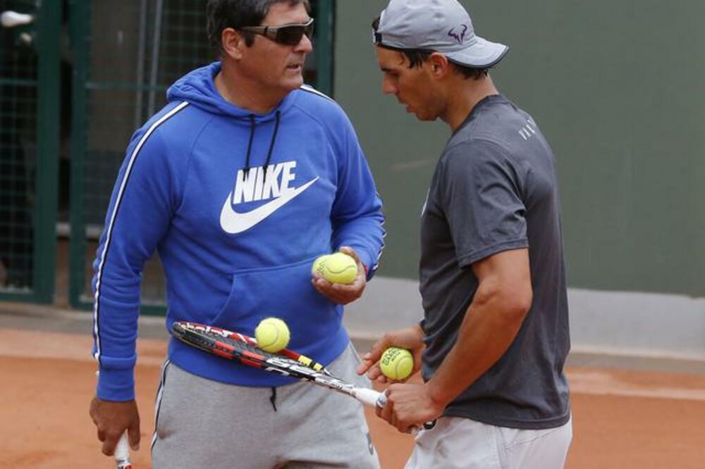 Toni Nadal i Rafael Nadal, Foto: Beta/AP