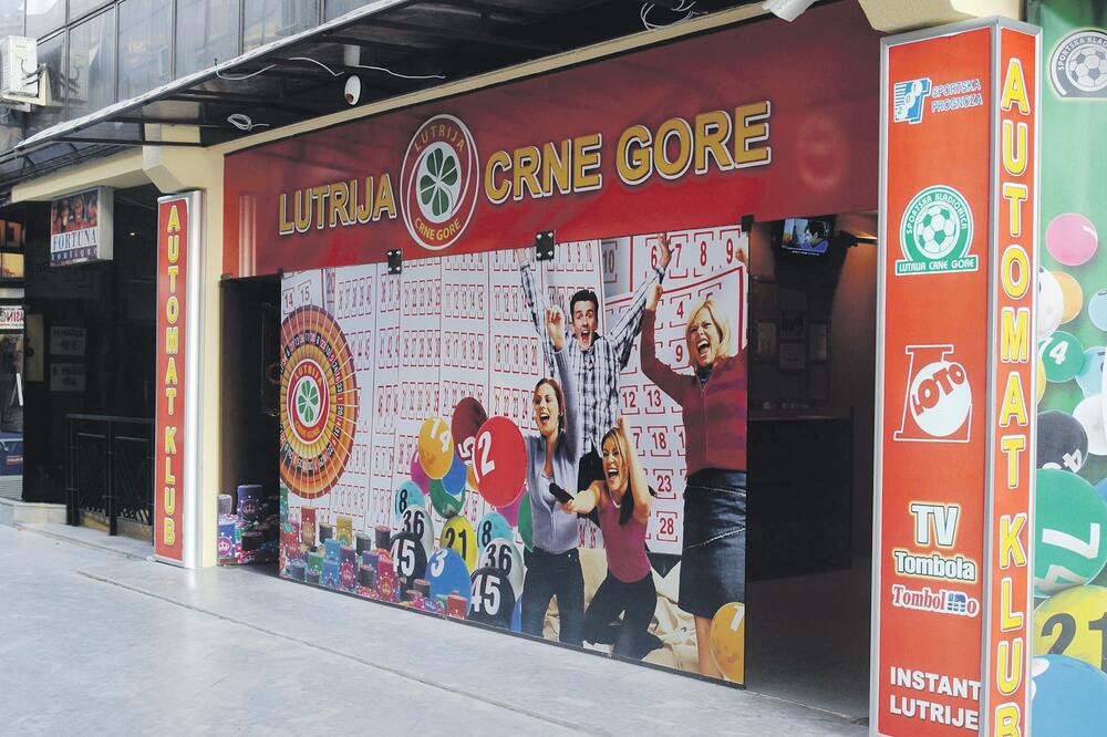 Lutrija Crne Gore, Foto: Arhiva Vijesti