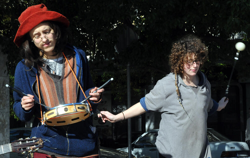 Kanađani, ulični svirači