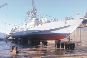 Mornarica Crne Gore pretvara topovnjaču u patrolni brod