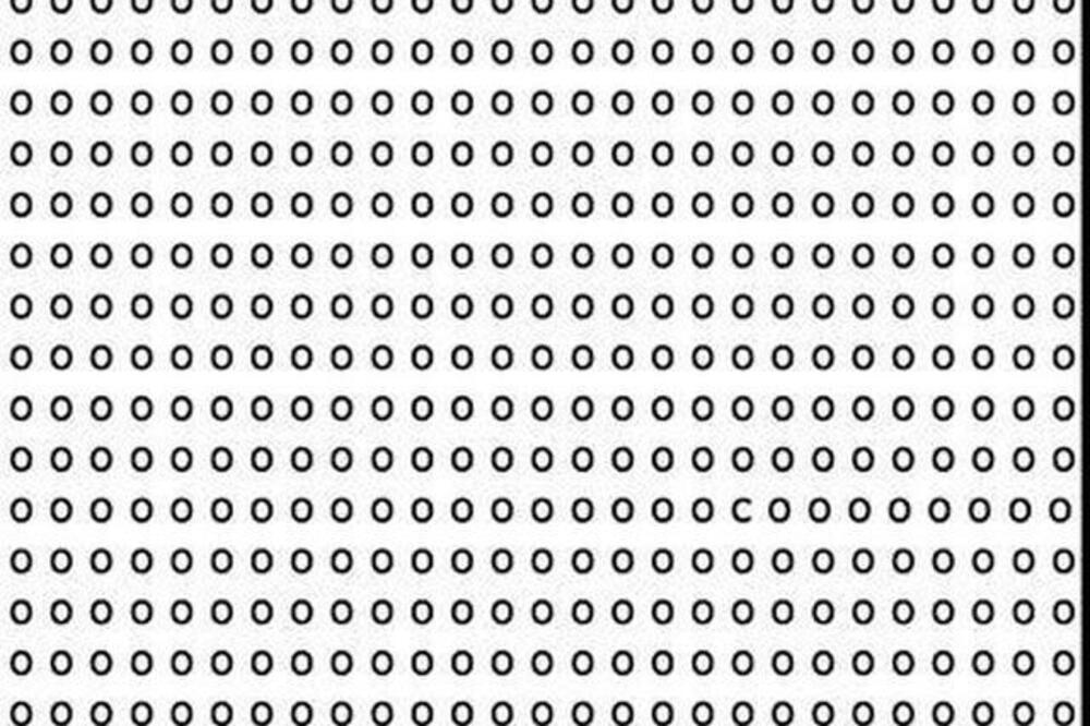 test oko, Foto: Facebook