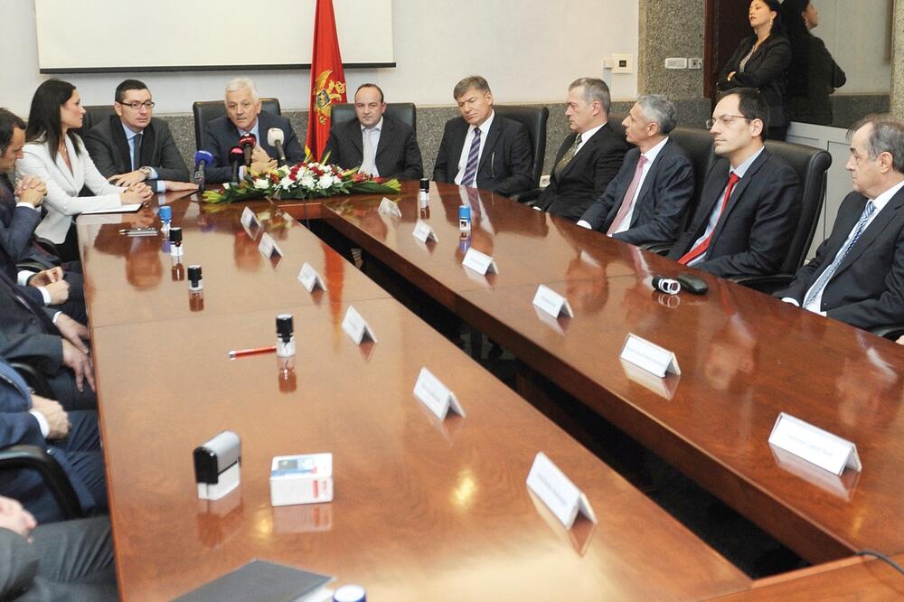 CBCG i bankari, Foto: Savo Prelević