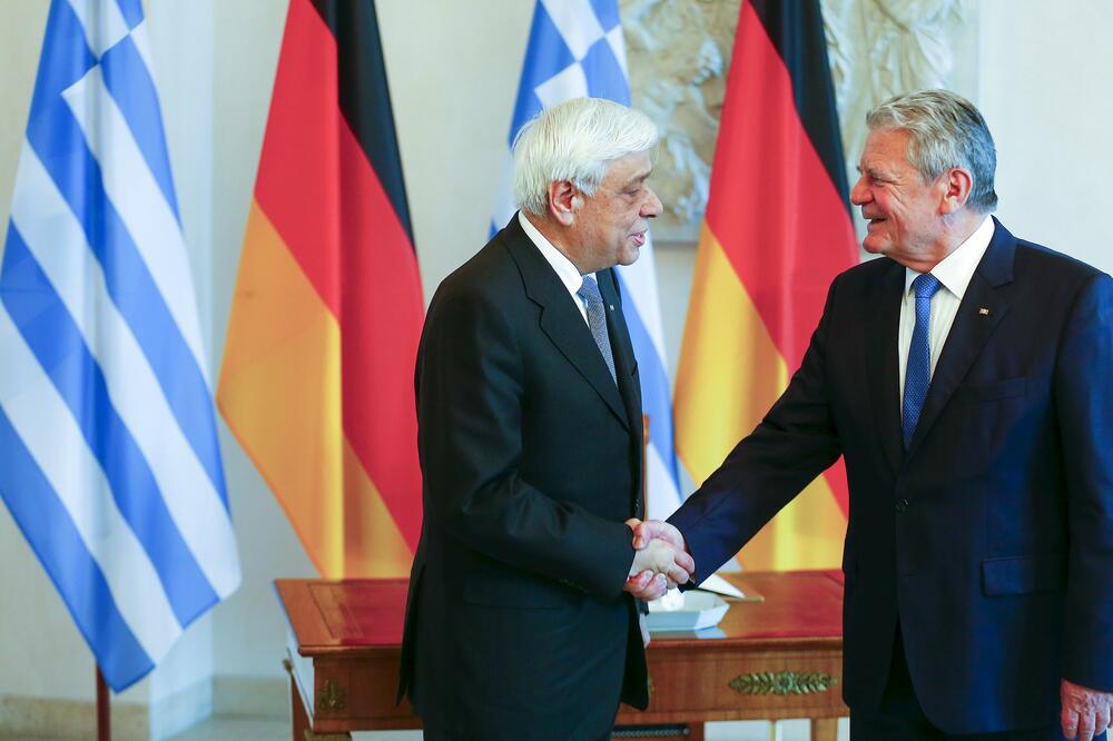 Prokopis Pavlopulos, Joakim Gauk, Foto: Reuters