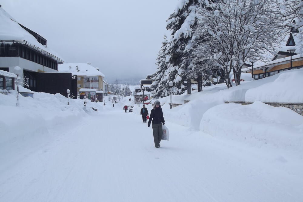Žabljak snijeg nevrijeme, Foto: Obrad Pješivac