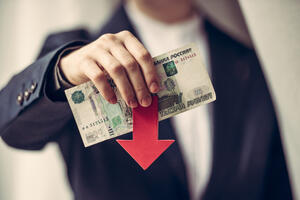 Ruska rublja opet pala