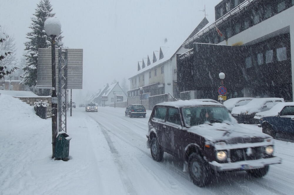 Žabljak snijeg, Foto: Obrad Pješivac