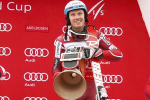 Kristofersen slavio u slalomu Vengena