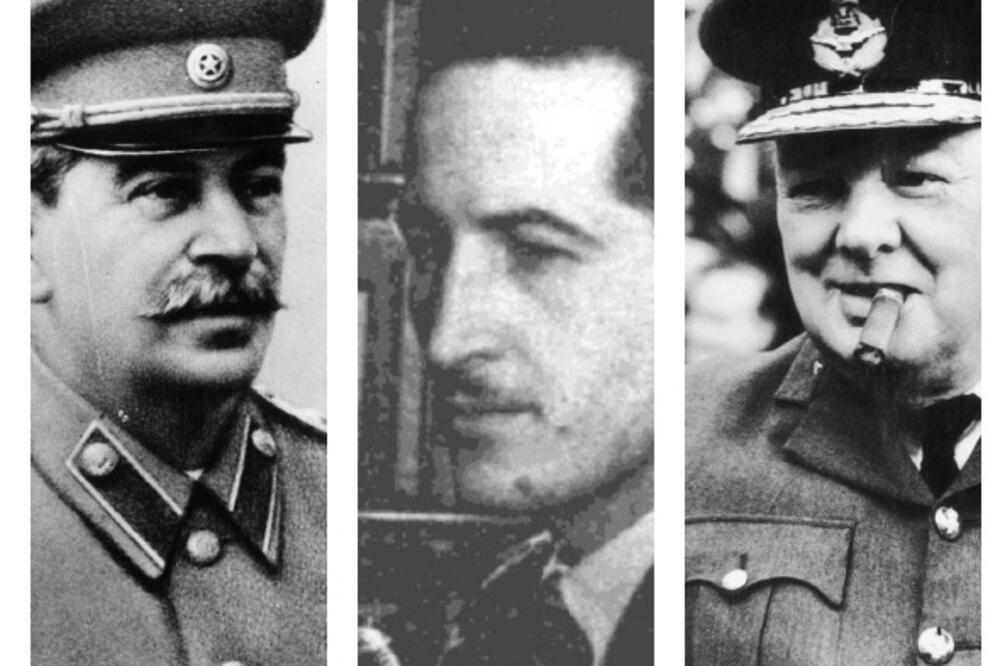 Staljin/ Demjanov/ Čerčil