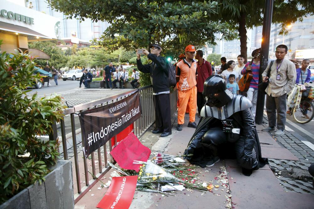 Džakarta, mjesto napada, Foto: Reuters