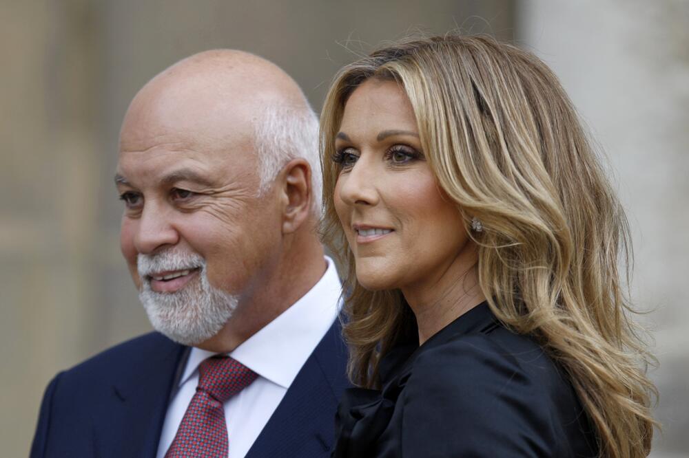 Selin Dion, Rene Anželil, Foto: Reuters