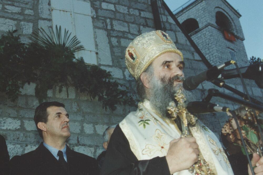 Svetozar Marović, Amfilohije, Foto: Arhiva "Vijesti"