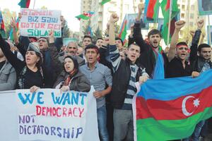 Azerbejdžan: Uhapšeno 55 demonstranata