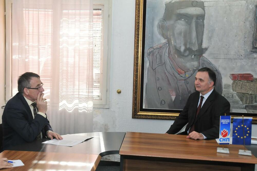 Srđan Milić, Johan Frelih, Foto: SNP