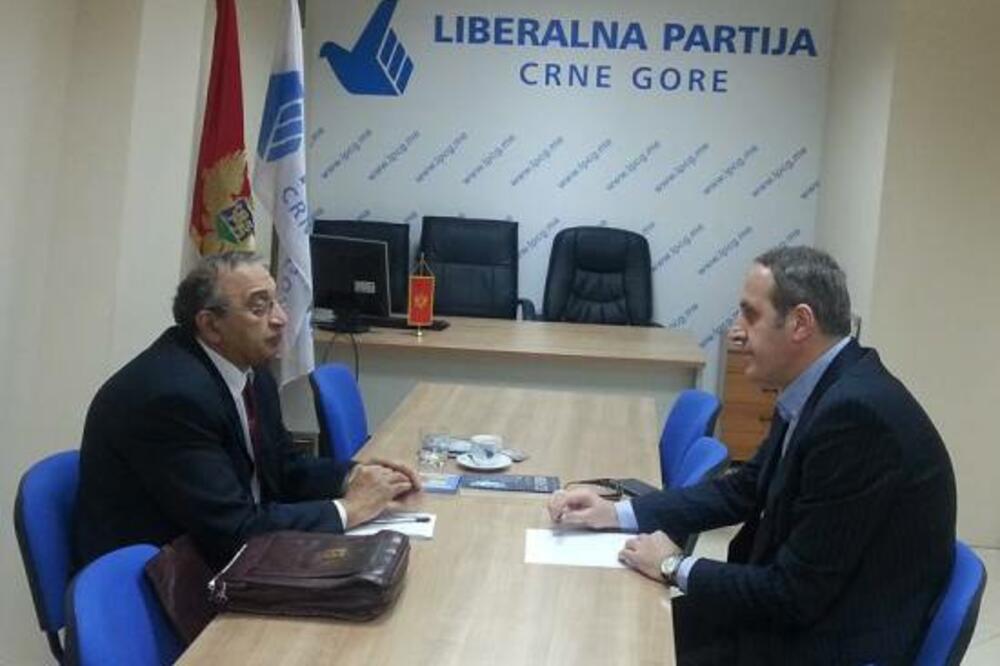 Andrija Popović, Ivan Toskić, Foto: Liberalna partija