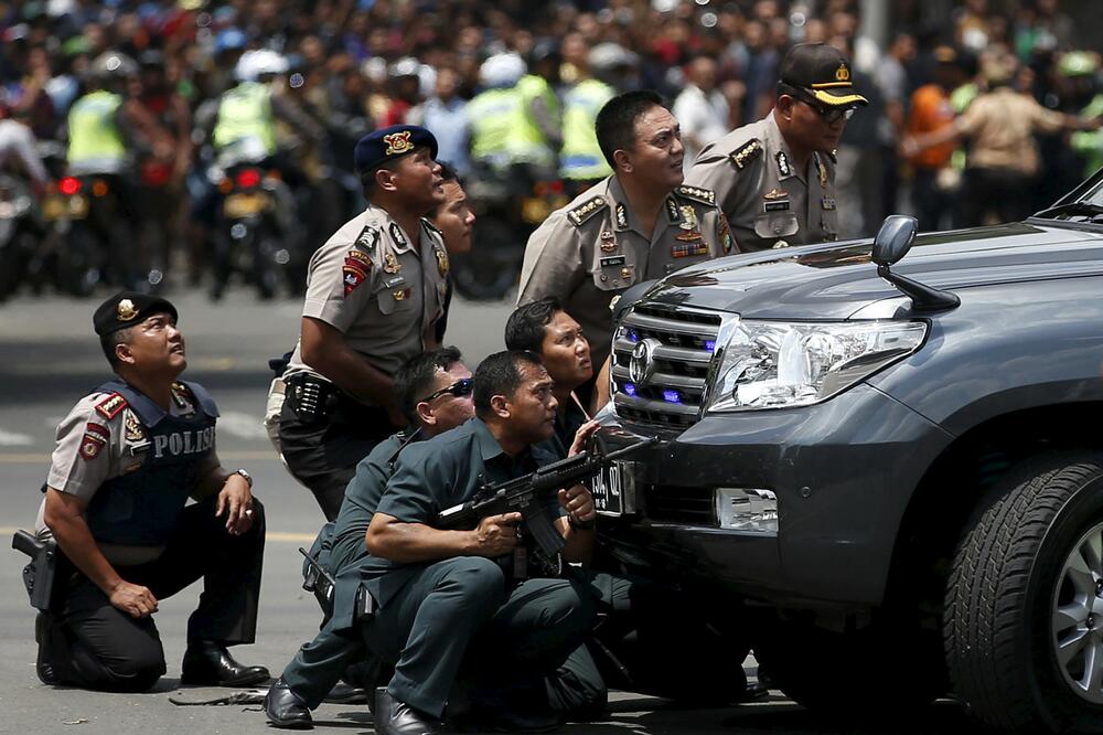 Indnezija policija, Džakarta policija, Foto: Reuters