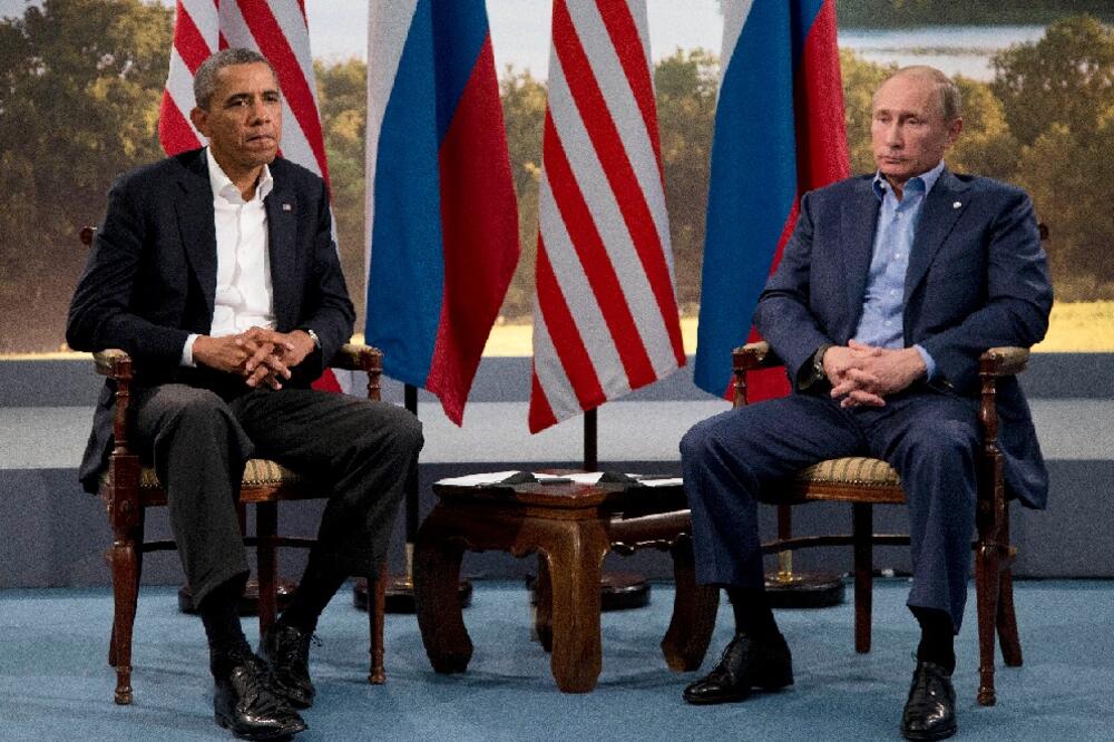 Barak Obama, Vladimir Putin, Foto: Beta/AP
