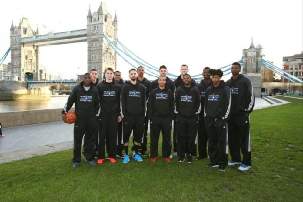 Košarkaši Orlanda u Londonu, Foto: Privatna arhiva