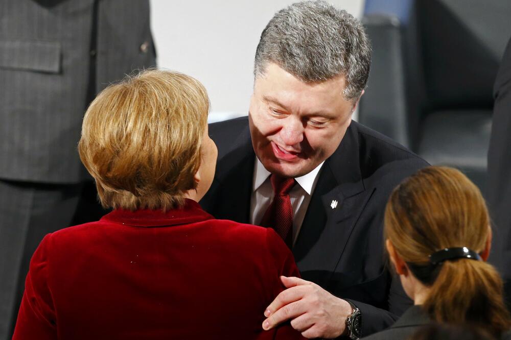 Angela Merkel, Petro Porošenko, Foto: Reuters