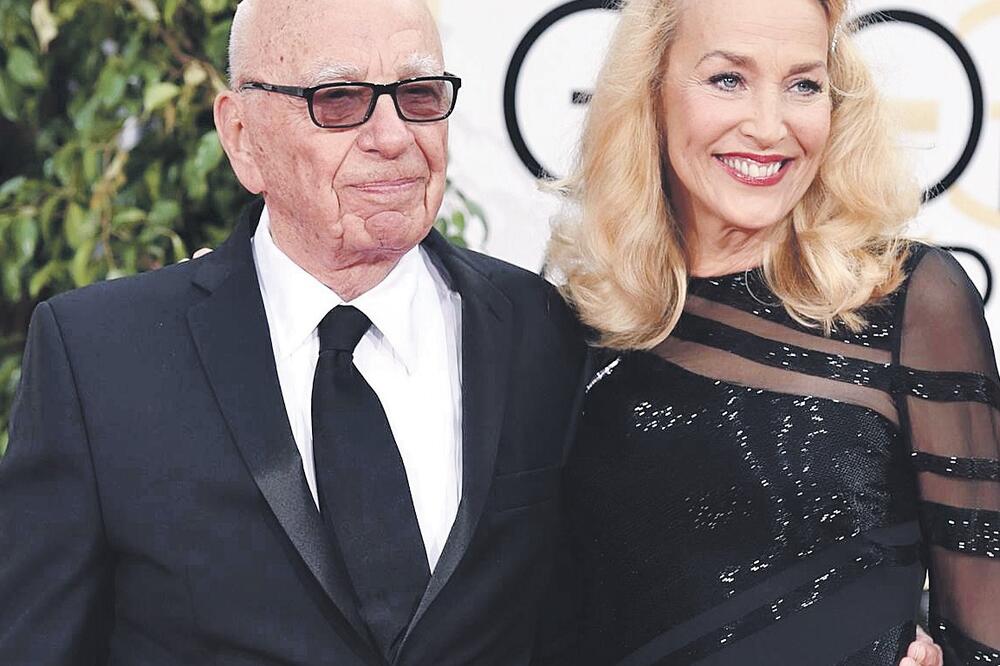 Rupert Mardok i Džeri Hol, Foto: NBCNEWS.COM