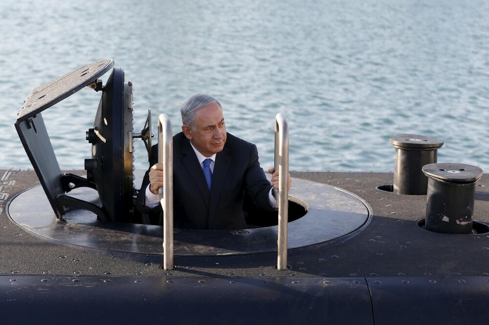 Benjamin Netanjahu, podmornica, Foto: Reuters