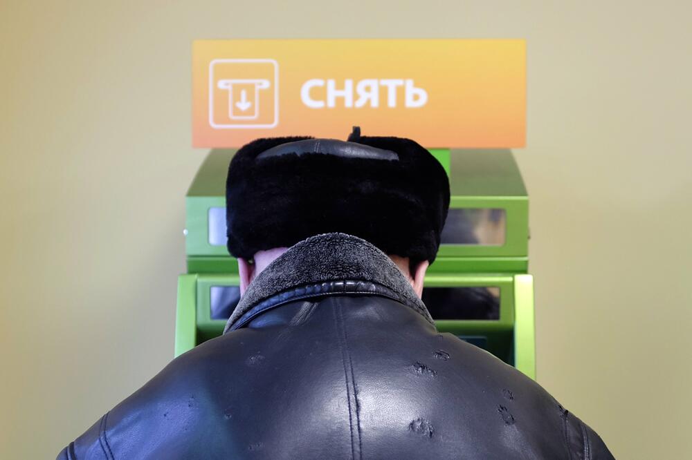 Rusija bankomat, Foto: Reuters