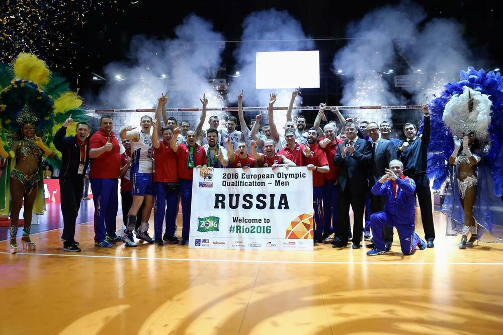 Odbojkaši Rusije, Foto: Cev.lu