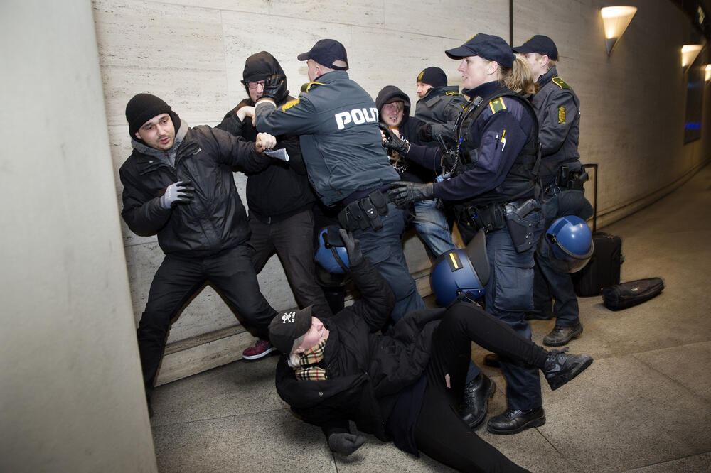 Danska, protest, Foto: Beta-AP