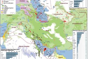 Mapa koja objašnjava saudijsko-iranski sukob