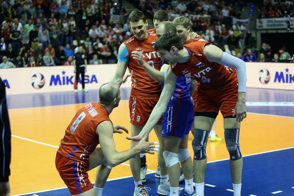 Odbojkaši Rusije, Foto: Cev.lu