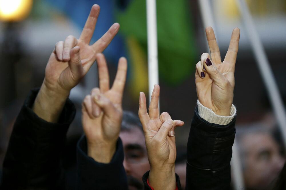 Kurdi, protest, Foto: Reuters