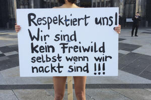 Žene u Kelnu protestuju zbog seksualnog nasilja: "Ne znači ne"