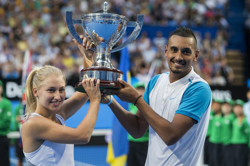 Darija Gavrilova i Nik Kirjos, Foto: Reuters