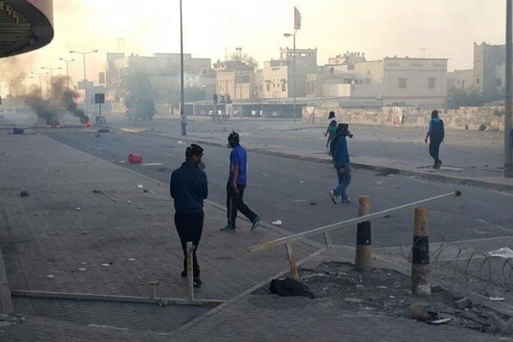 Bahrein neredi, Foto: Twitter