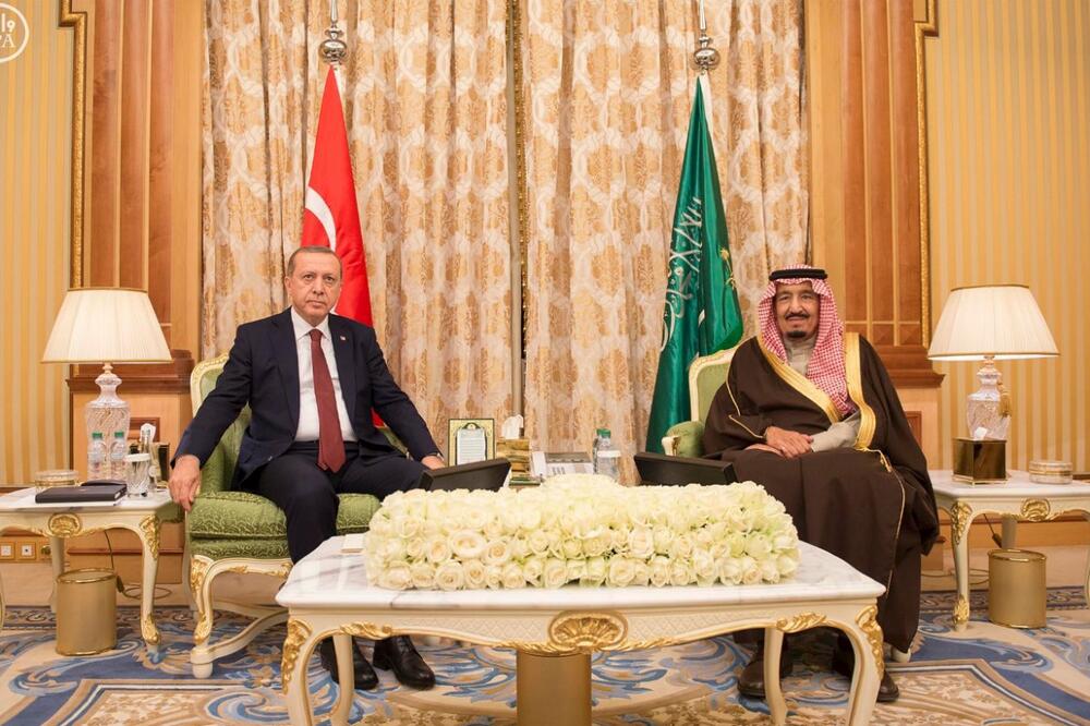 Redžep Tajip Erdogan, Kralj Salman, Foto: Reuters