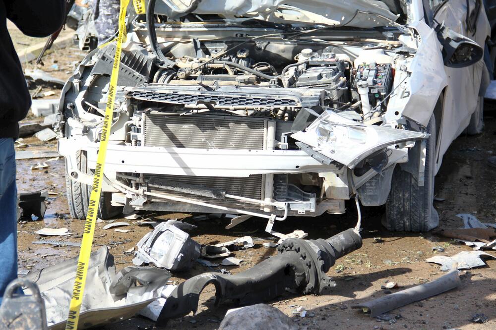 Libija auto bomba, Foto: Reuters