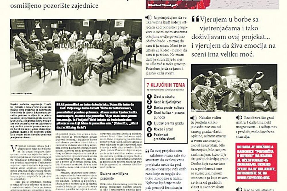 Žurnal pozorišta u Kotoru