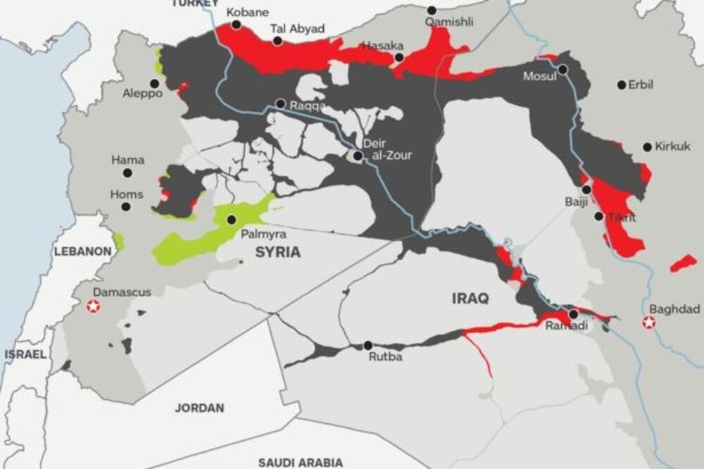 teritorija ISIS, Foto: Twitter