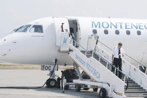 Montenegro Airlines tokom 2015. prevezao 580.000 putnika